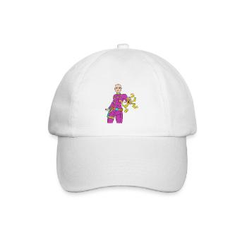 Hero girl - Baseball Cap - white/white - Front