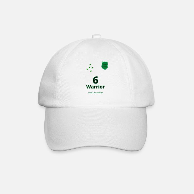 Team Grün - Baseballkappe - Weiß/Weiß