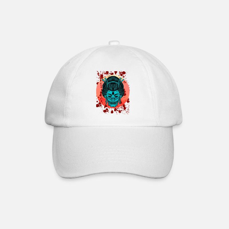 Geisha Evil - Casquette classique - blanc/blanc