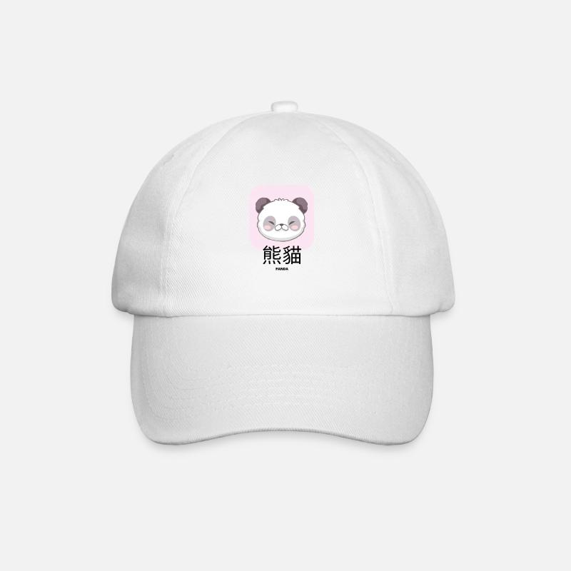 Panda Mignon - Casquette classique - blanc/blanc