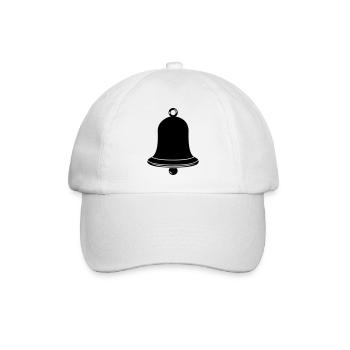 Cloches de l’église Logo de l’église - Casquette classique - blanc/blanc - Devant