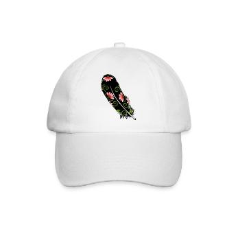 Plume - Casquette classique - blanc/blanc - Devant