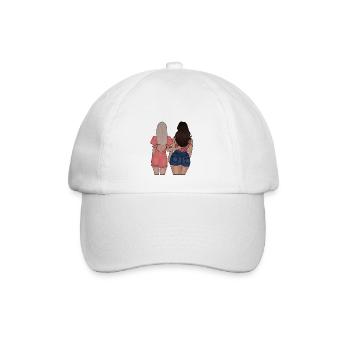 Meilleur ami - Casquette classique - blanc/blanc - Devant