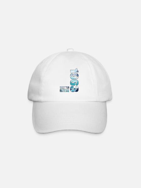 1963. Idée d’anniversaire T-Shirt en édition limitée - Casquette classique - blanc/blanc