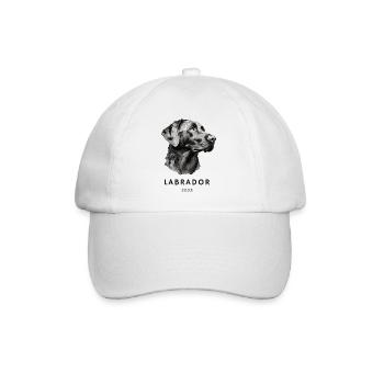 Labrador - Baseballkappe - Weiß/Weiß - Vorne