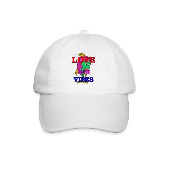Drôle de poisson - Casquette classique - blanc/blanc - Devant