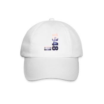 1948th Limited Edition T-Shirt Birthday Idea - Baseball Cap - white/white - Front