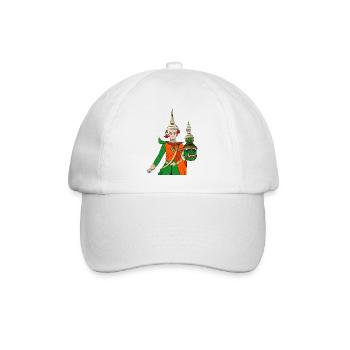 Cambodia Tradition Dance Khmer Apsara I Gift - Baseball Cap - white/white - Front
