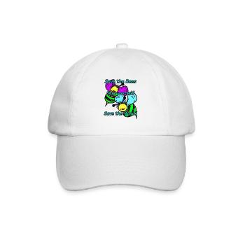 Abeilles - Casquette classique - blanc/blanc - Devant