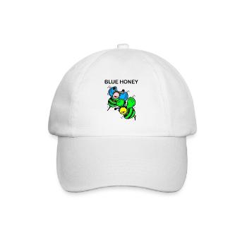 Bienen - Baseballkappe - Weiß/Weiß - Vorne