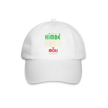 kimbe raid pa moli - Casquette classique - blanc/blanc - Devant