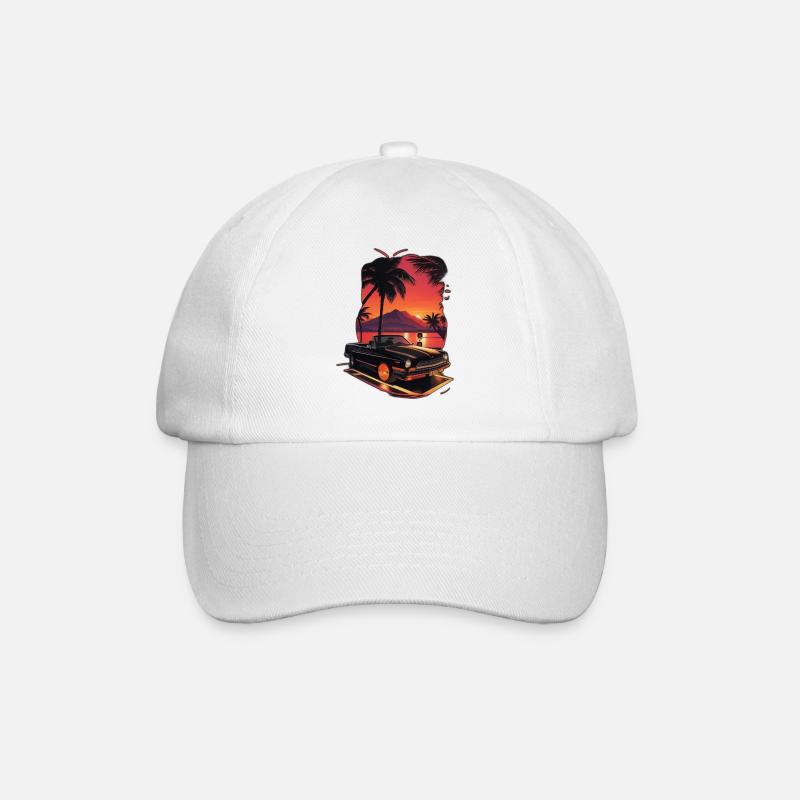 90s - Baseball Cap - white/white