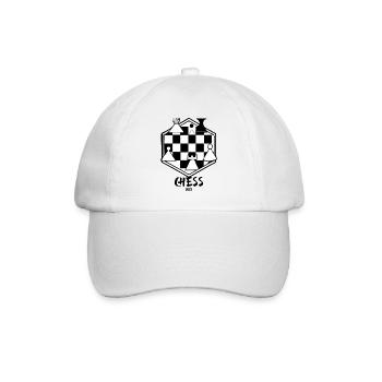 Chess 2023 - Casquette classique - blanc/blanc - Devant