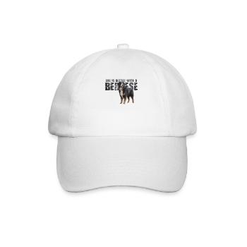 Bouvier bernois - Casquette classique - blanc/blanc - Devant