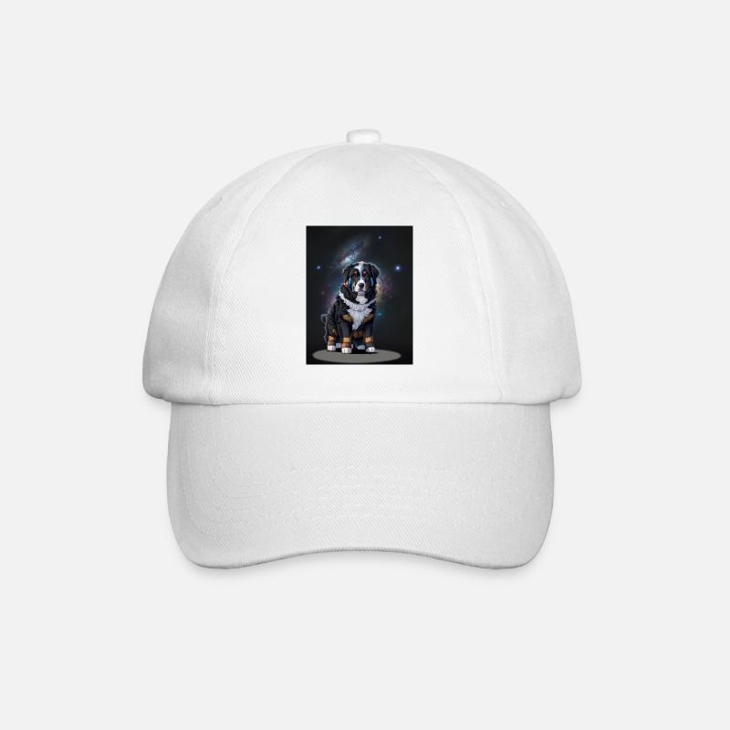 Chiot Bouvier Bernois - Casquette classique - blanc/blanc