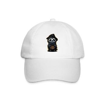 Halloween Sloth - Sloth Witch - Baseball Cap - white/white - Front