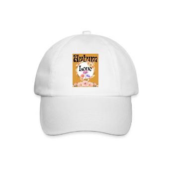 Aurum Love Blütenkreis - Baseballkappe - Weiß/Weiß - Vorne