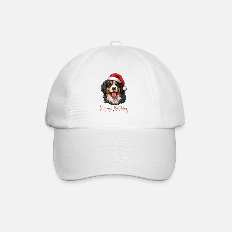 Berner Sennenhund - Baseballkappe - Weiß/Weiß