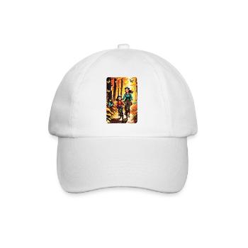 personalized design mother's gift - Baseball Cap - white/white - Front
