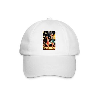 personalized design mother's gift - Baseball Cap - white/white - Front