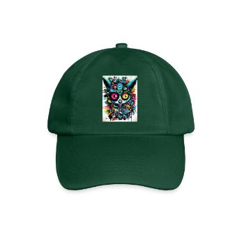 [] Des yeux fascinés - Casquette classique - vert bouteille - Devant