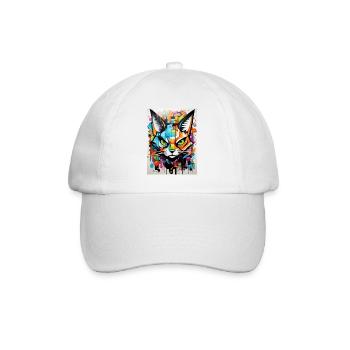Sinister Gaze: Evil Fox's Wrath - Baseball Cap - white/white - Front