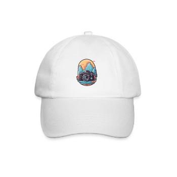 Forest Lens - Casquette classique - blanc/blanc - Devant