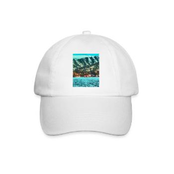 Red Gate of Peace, Ashinoko Lake, Japan - Baseball Cap - white/white - Front