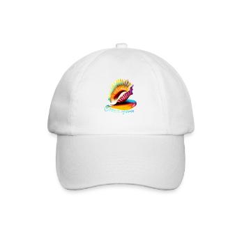 ocean spirit. Coquillage - Casquette classique - blanc/blanc - Devant