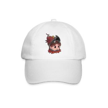 Knight Cupcake - Baseballkappe - Weiß/Weiß - Vorne
