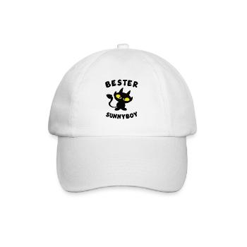 cool best sunnyboy design - Baseball Cap - white/white - Front