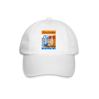 EG Tulips I Amsterdam I Tulip Festival I Holiday - Baseball Cap - white/white - Front