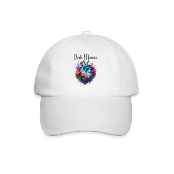 Heart / Mother's Day / Love / Holidays / Love - Baseball Cap - white/white - Front