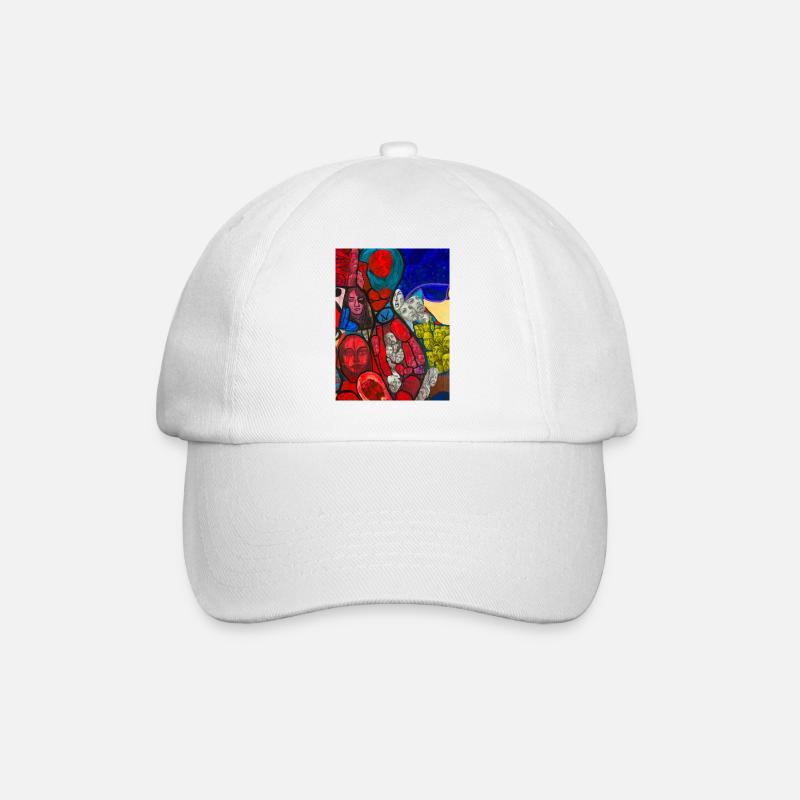 Un design astucieux - Casquette classique - blanc/blanc