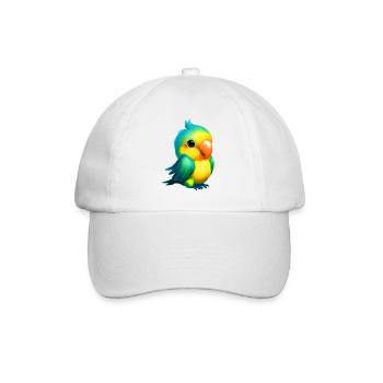 Parrot - Baseball Cap - white/white - Front