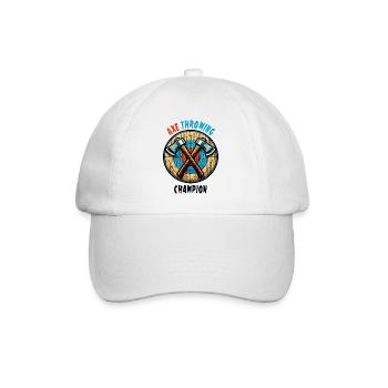 Hache à lancer une hache Sport Design - Casquette classique - blanc/blanc - Devant