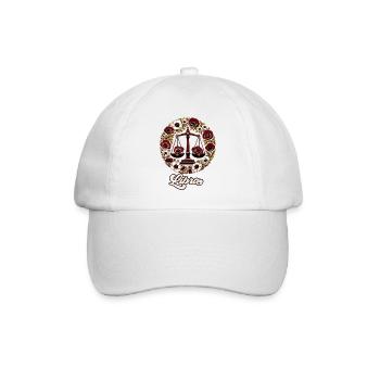 Libra - Baseball Cap - white/white - Front