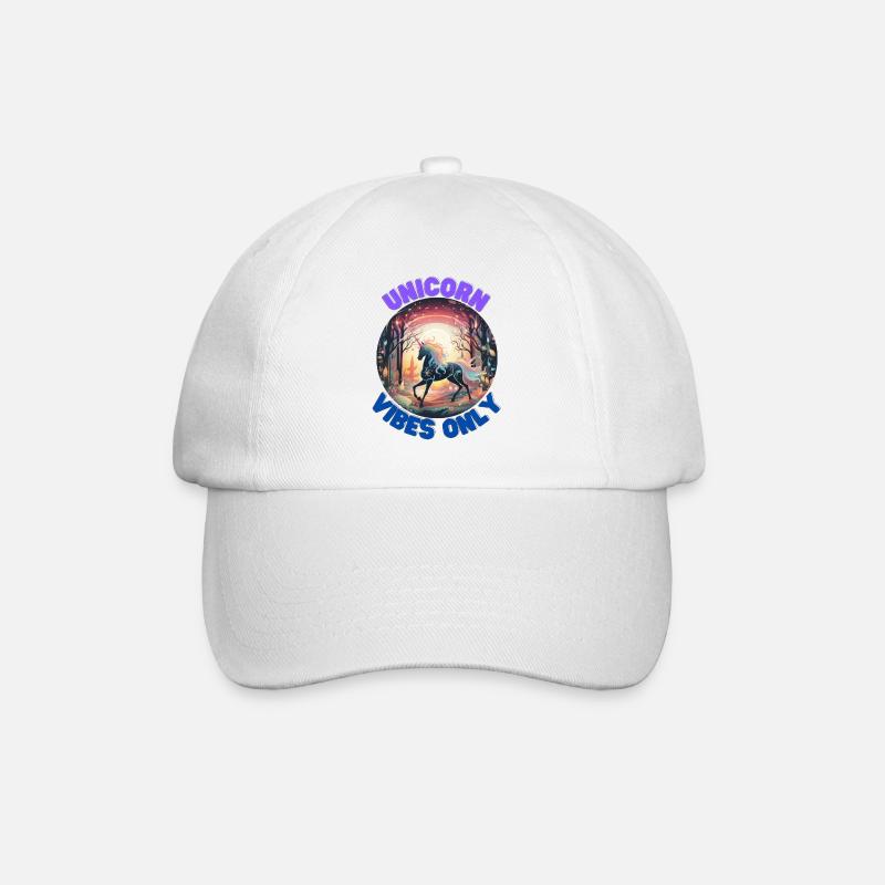 Unicorn6 - Baseball Cap - white/white