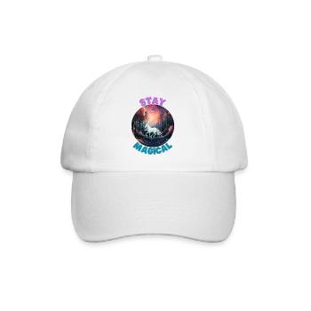 Unicorn2 - Baseball Cap - white/white - Front