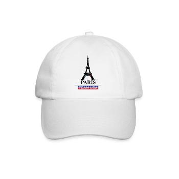Equipe de Paris Jeux Sportifs des Etats-Unis Athlète Sportif Symbole - Casquette classique - blanc/blanc - Devant