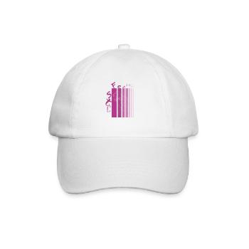 Feminin Style - Baseballkappe - Weiß/Weiß - Vorne