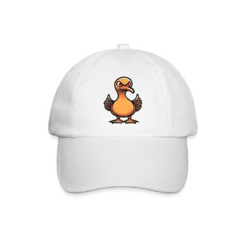 Goose Halloween Animal - Baseball Cap - white/white - Front