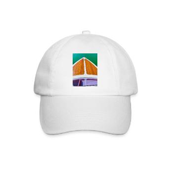 Motorboat - Baseball Cap - white/white - Front