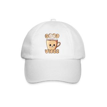 Tasse pour chat mignon - Casquette classique - blanc/blanc - Devant