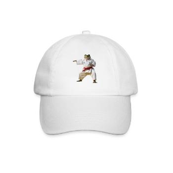 Grenouille sportive - Casquette classique - blanc/blanc - Devant