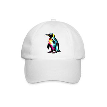 Penguin - Baseball Cap - white/white - Front