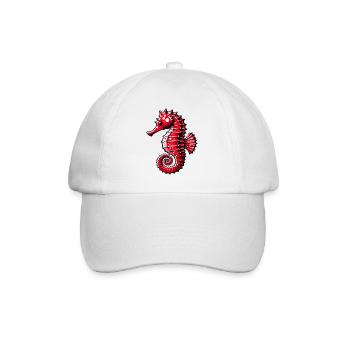 Hippocampe - Casquette classique - blanc/blanc - Devant