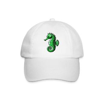 Hippocampe - Casquette classique - blanc/blanc - Devant