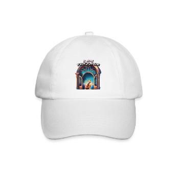 I am Vintage - Baseball Cap - white/white - Front