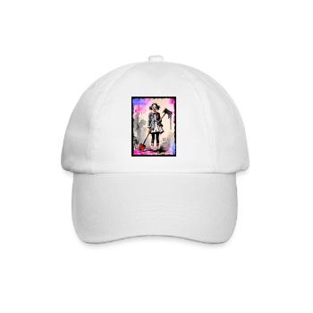 Wanna play? - Baseball Cap - white/white - Front